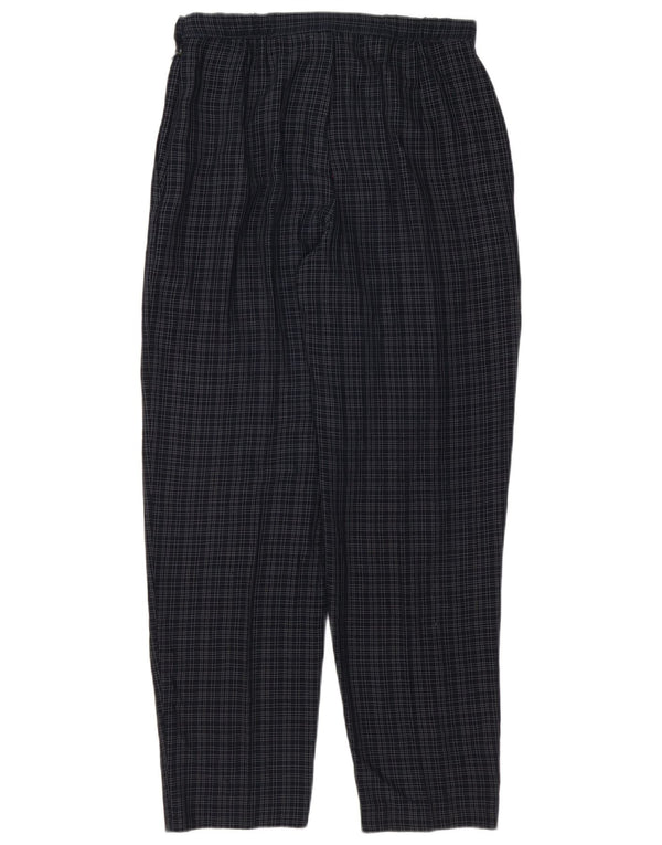 Женские повседневные брюки Marks & Spencer UK 12 Medium W30 L29 Темно-синие в клетку