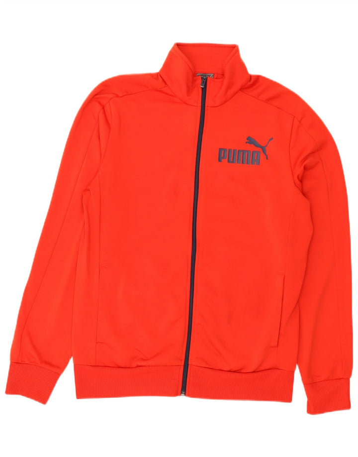 Мужская спортивная куртка PUMA, средний красный полиэстер