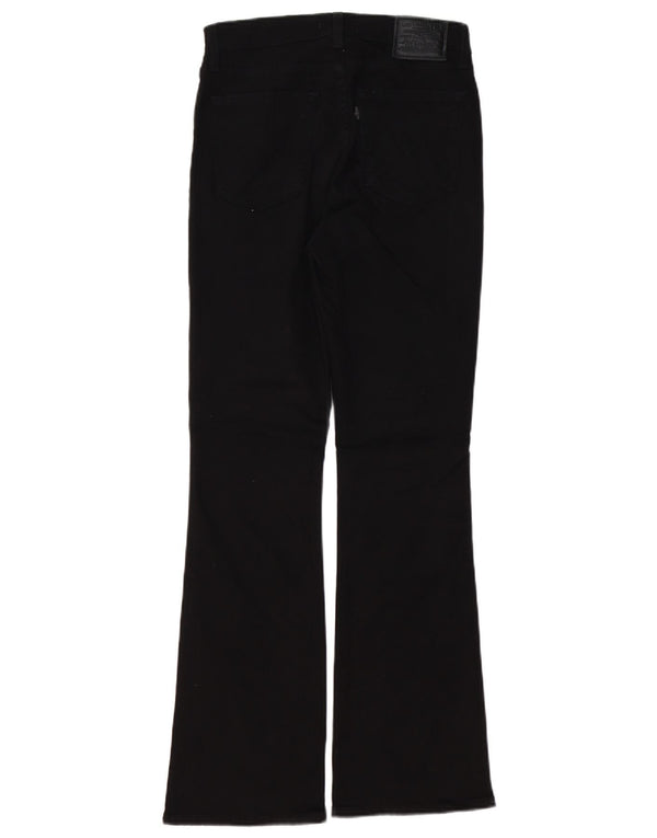 Женские джинсы LEVI'S 725 Bootcut W28 L30, черные, хлопковые