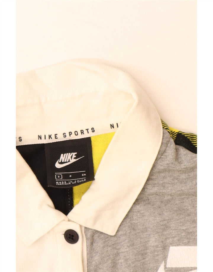 Женская укороченная рубашка-поло для регби большого размера NIKE, Великобритания, 10 маленьких разноцветных размеров