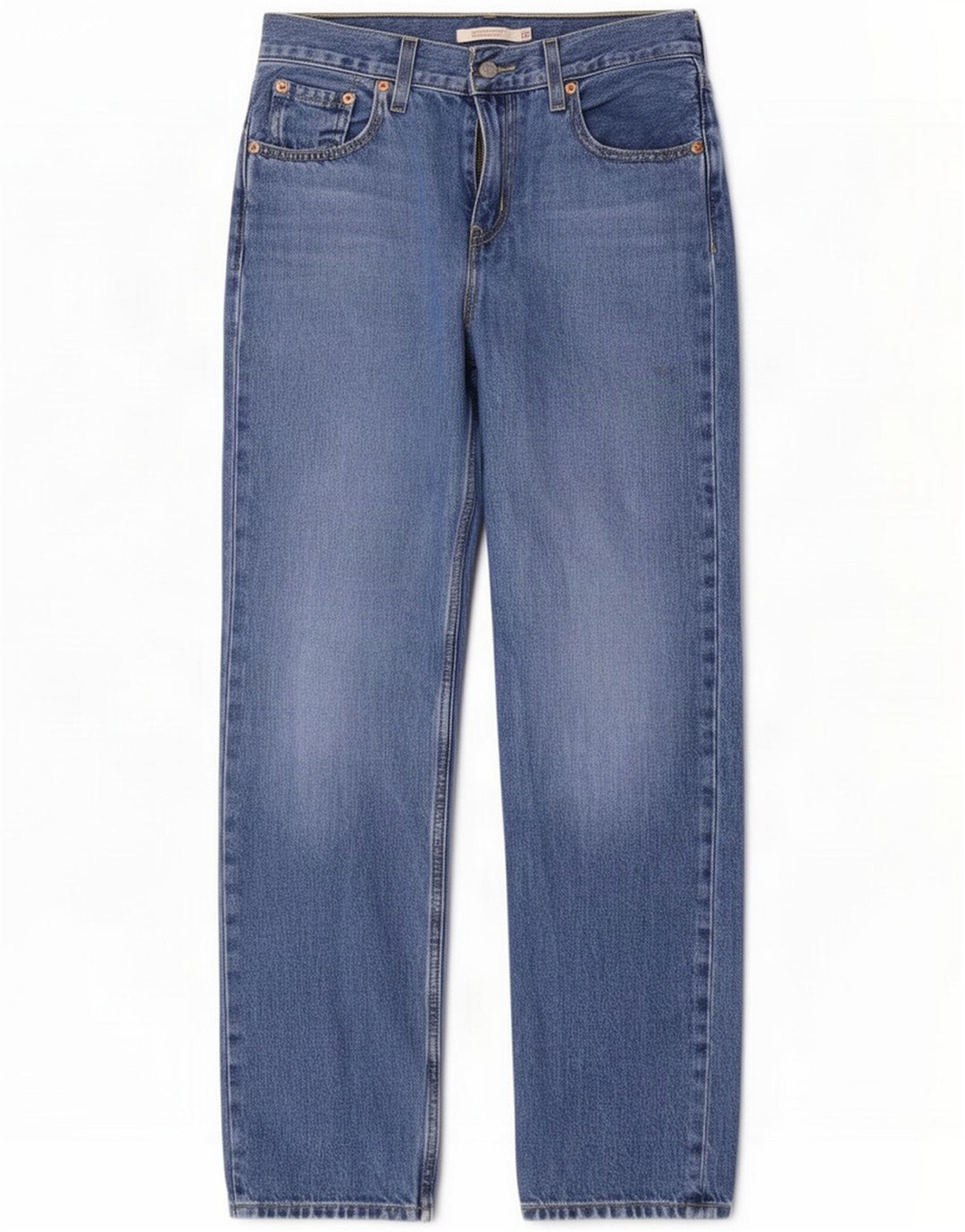 Женские прямые джинсы Levi's W26 L30, синий хлопок