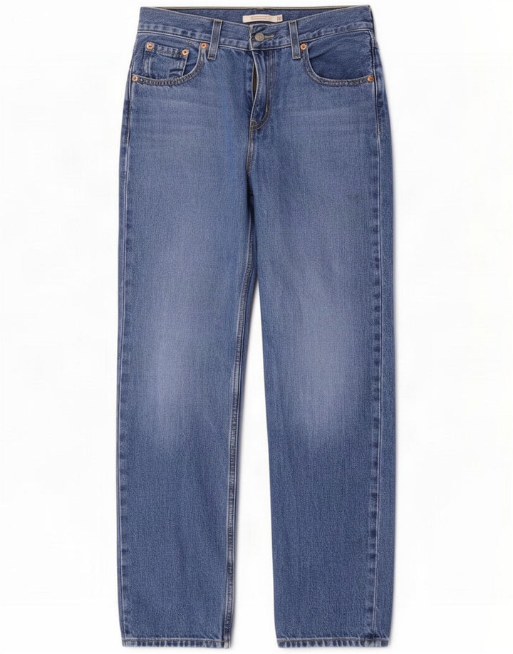 Женские прямые джинсы Levi's W26 L30, синий хлопок