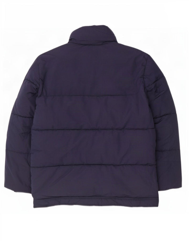 Мужская стеганая куртка Marks & Spencer UK 42 XL Темно-синий полиэстер