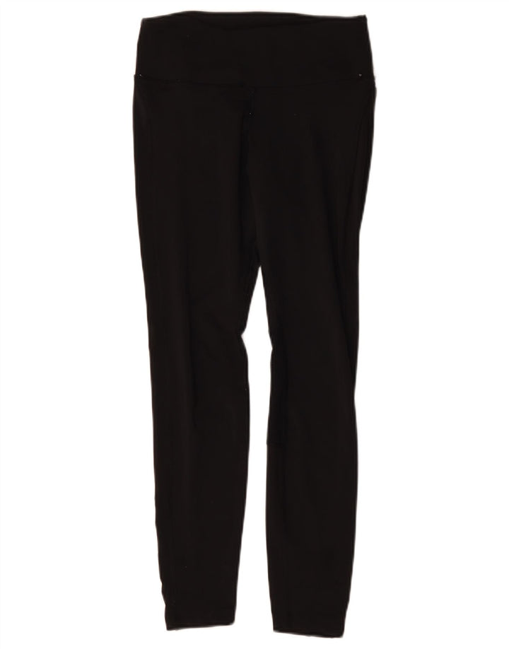 Женские леггинсы Nike Dri Fit UK 8, маленькие черные полиэстер