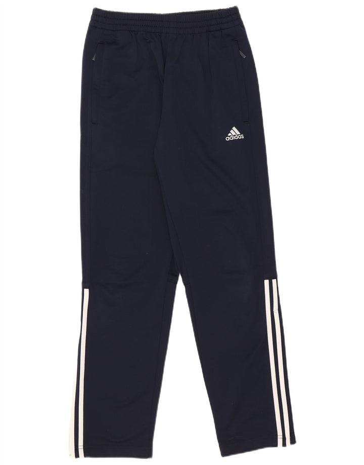 Спортивные брюки Adidas для мальчиков 15-16 лет, темно-синий, полиэстер