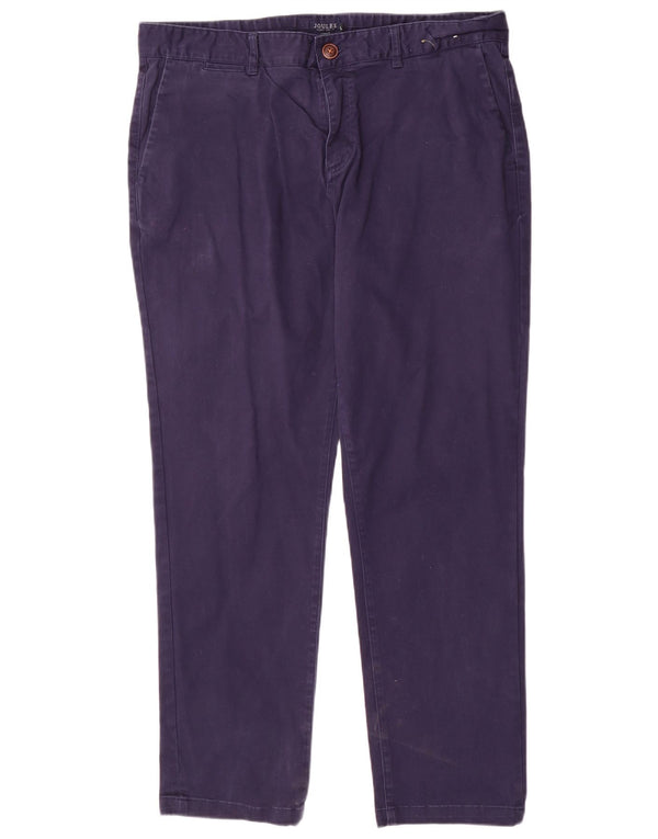 Мужские прямые брюки чинос Joules W38 L30 темно-синие, хлопок