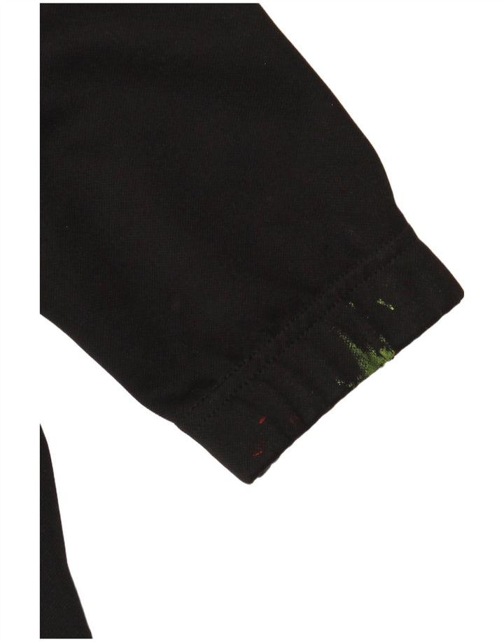 Мужской спортивный костюм ADIDAS Climalite, верхняя куртка, средний черный полиэстер