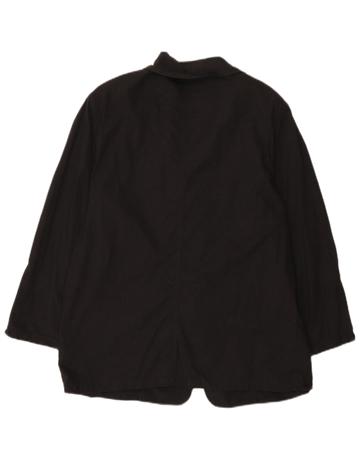 Женский пиджак на 1 пуговице Daniel Hechter IT 48 XL, черный хлопок