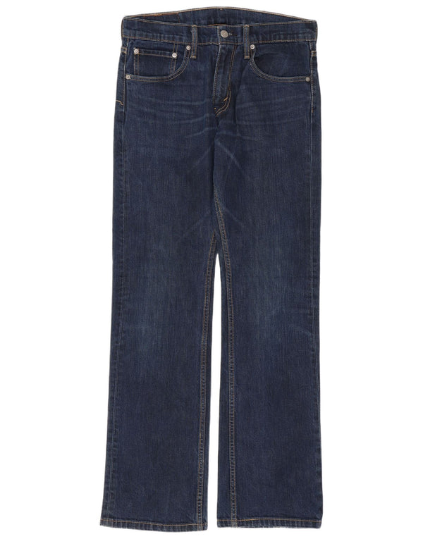 Мужские джинсы Levi's 527 Bootcut W31 L32 Темно-синие, хлопок