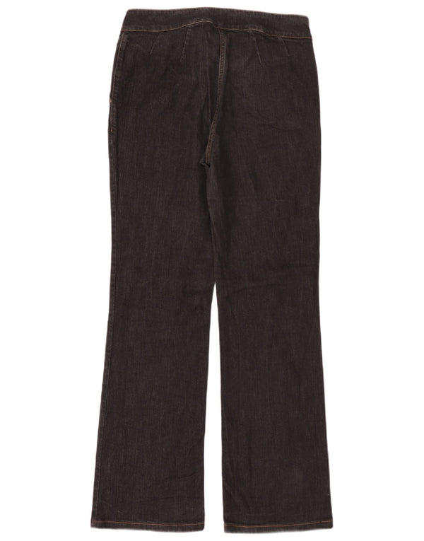 Женские джинсы Trussardi Bootcut W30 L32, черный хлопок