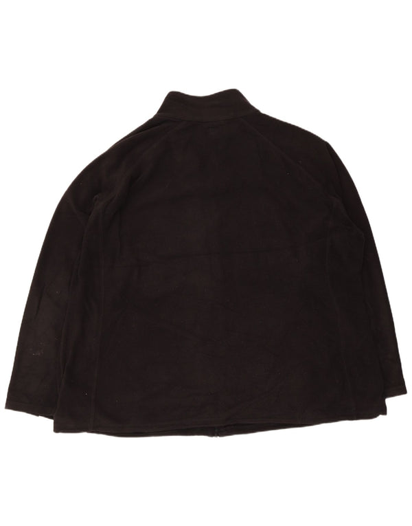 Женская флисовая куртка Mountain Warehouse UK 26 5XL, черный полиэстер