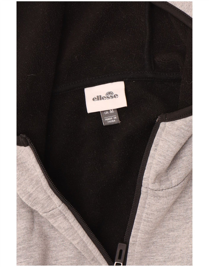 Ellesse Мужской Свитер С Капюшоном На Молнии Средне-Серый