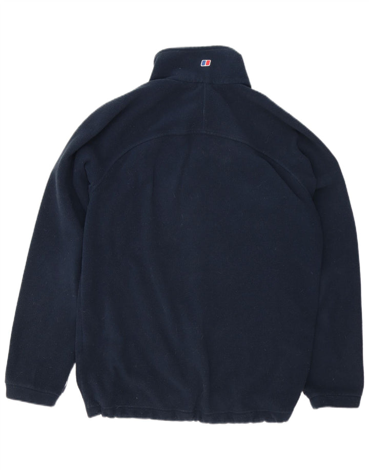 Мужская флисовая куртка Berghaus UK 40, большая темно-синяя, полиэстер