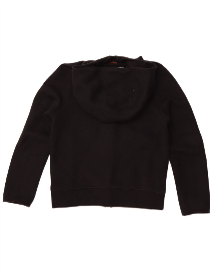 Свитер с капюшоном на молнии для мальчиков Nike, 10–11 лет, средний черный, хлопковый