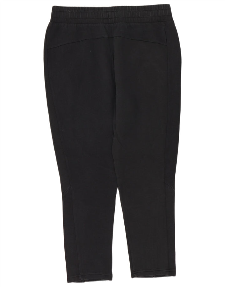 Мужские спортивные брюки PUMA, большие черные хлопковые