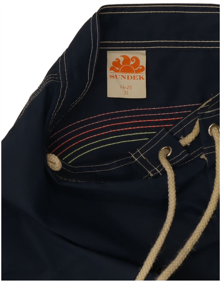 Sundek Мужские шорты для плавания, средние, темно-синие