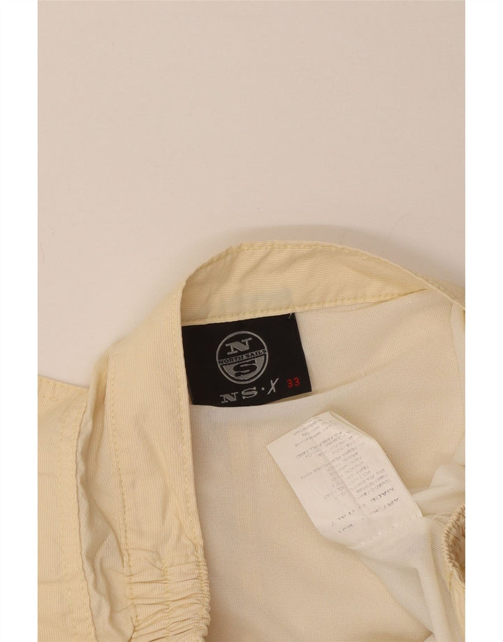 Мужские шорты для плавания North Sails с рисунком, средние, белые с цветными блоками