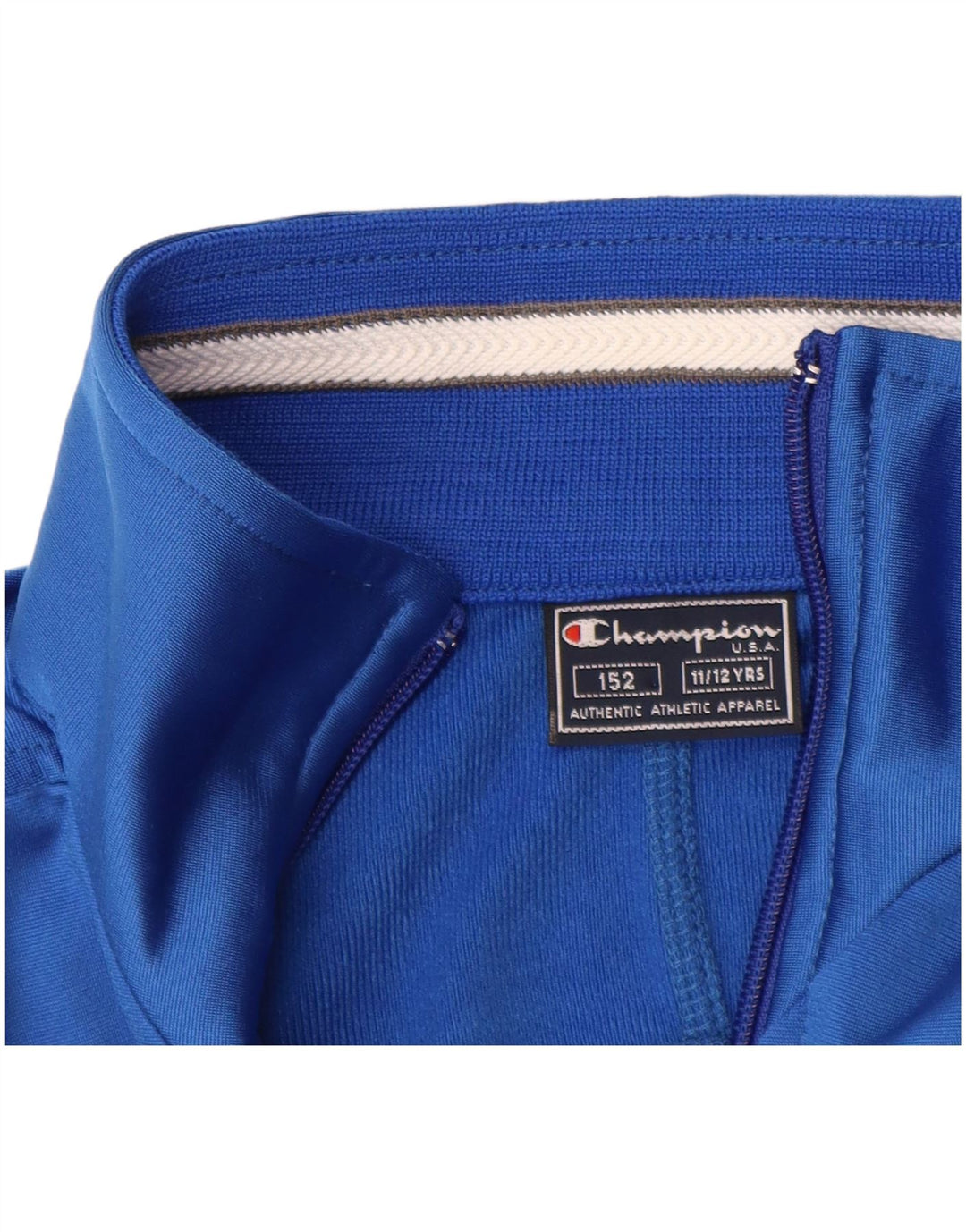 Спортивный костюм CHAMPION для мальчиков с графическим рисунком, верхняя куртка, 11–12 лет, синий полиэстер