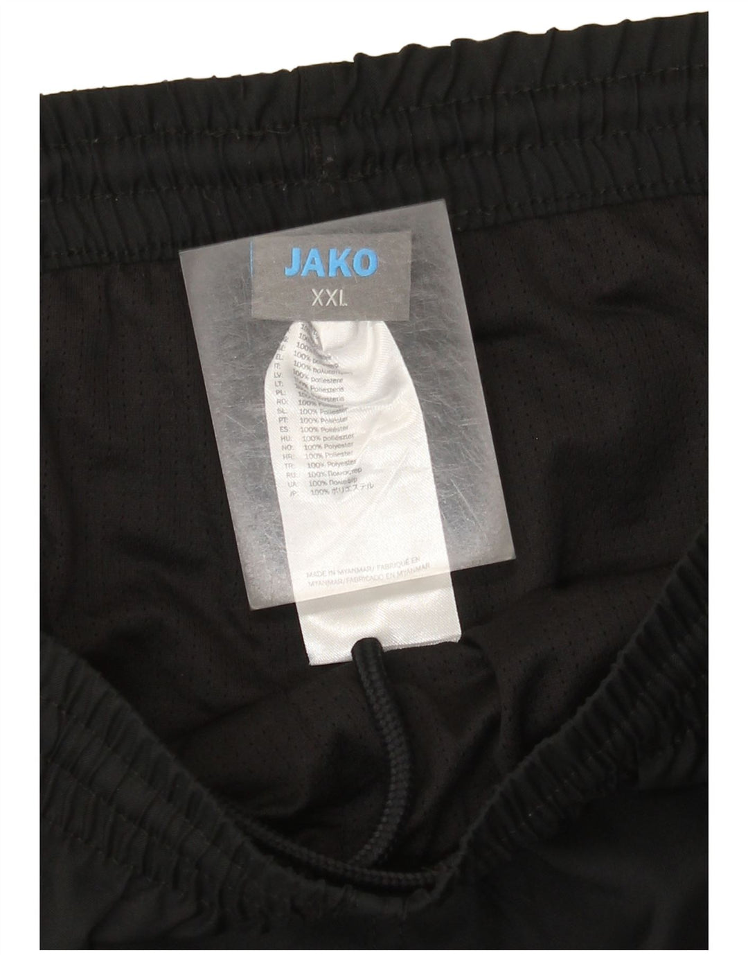 Мужские спортивные брюки Jako 2XL W42 L32 черные из полиэстера
