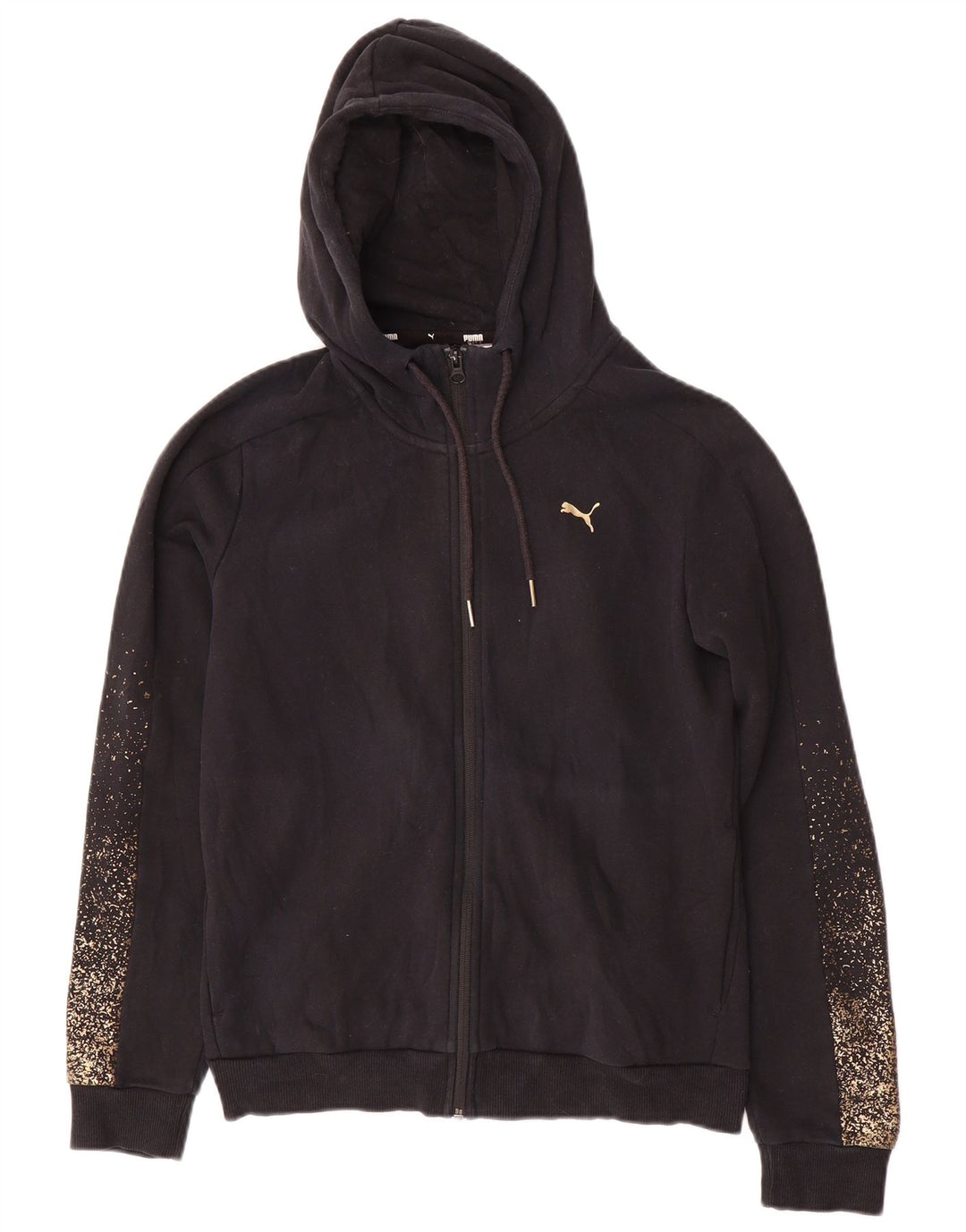 Женский спортивный костюм с капюшоном Puma UK 14 Medium Black Spotted
