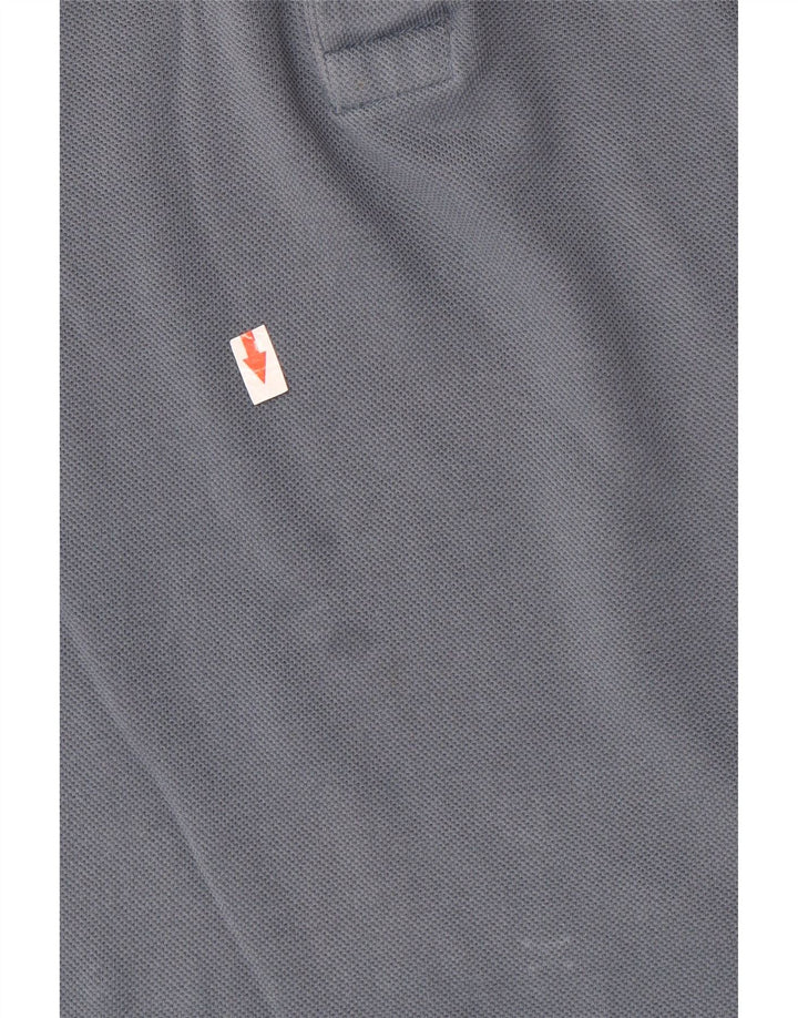 Мужская рубашка-поло Lacoste, размер 6 XL, серая, хлопок