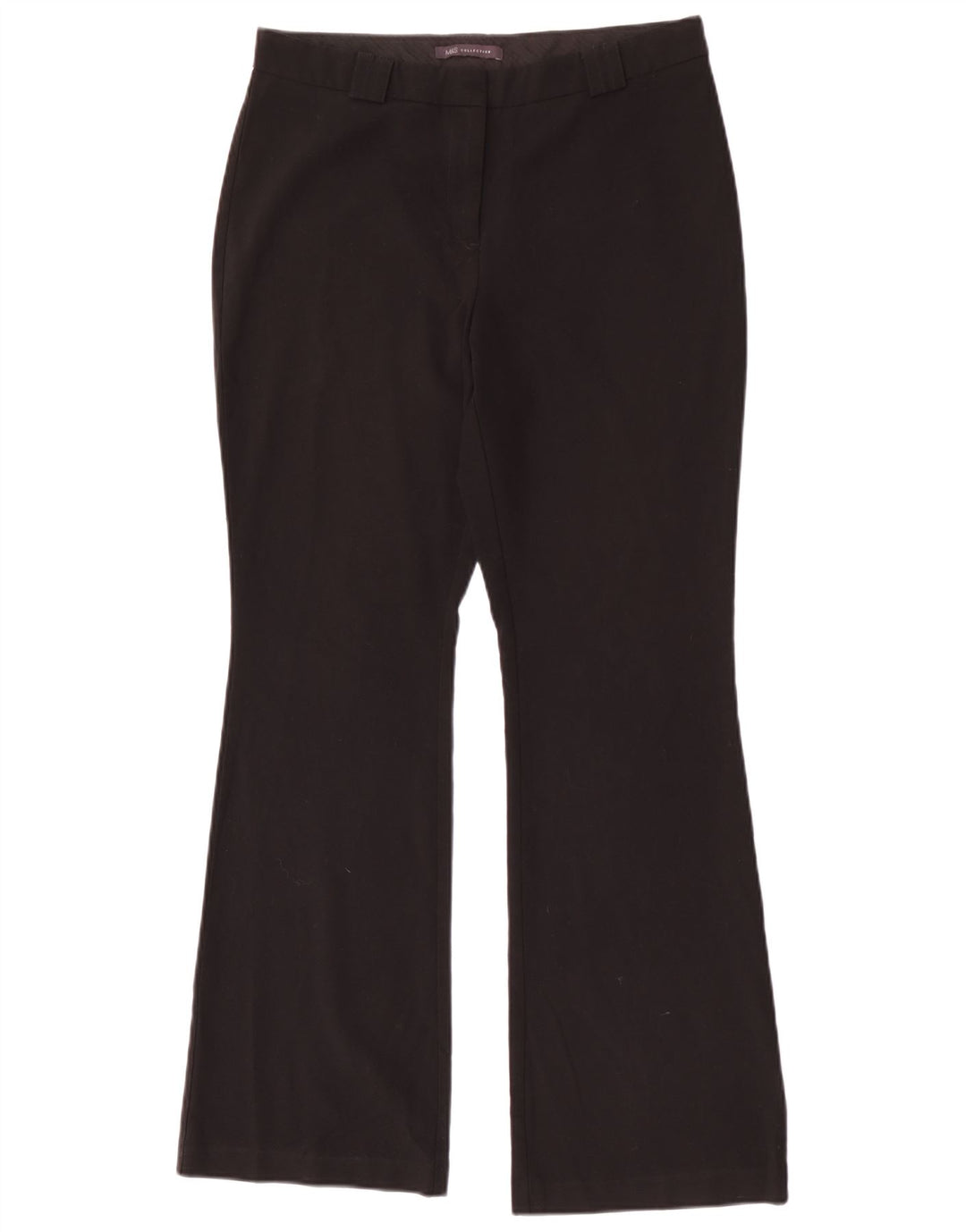 Женские повседневные брюки Marks & Spencer Bootcut UK 12 Medium W30 L31, черные