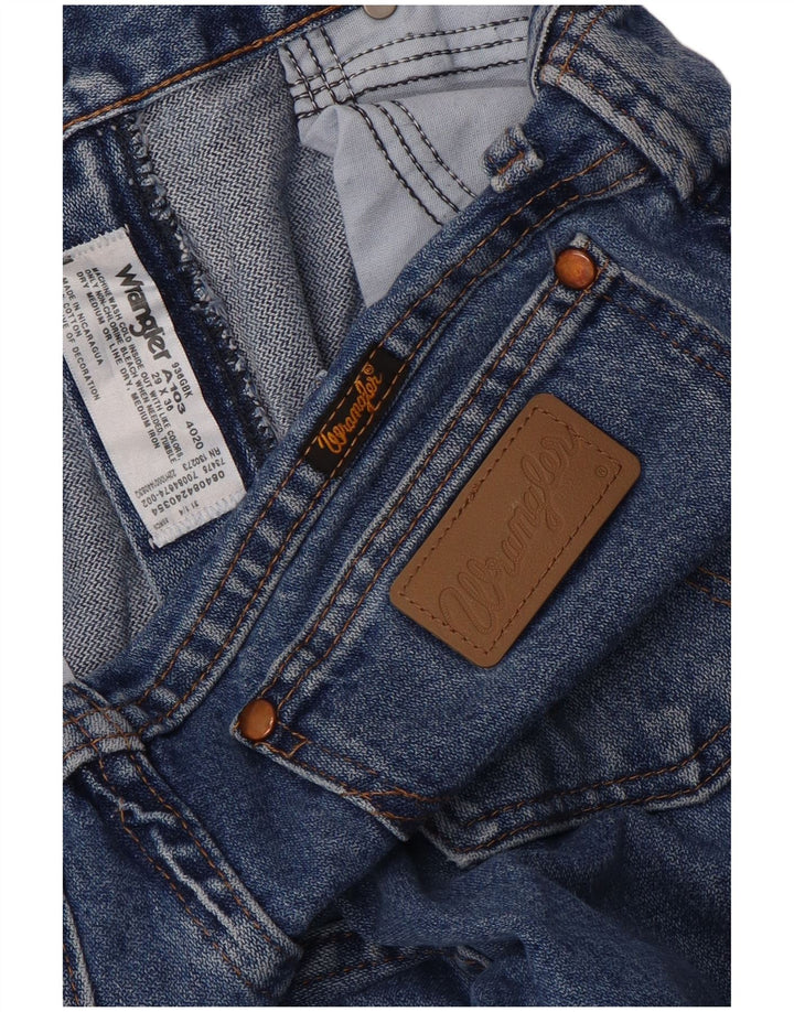 Женские прямые джинсы Wrangler W29 L36 синие, хлопок