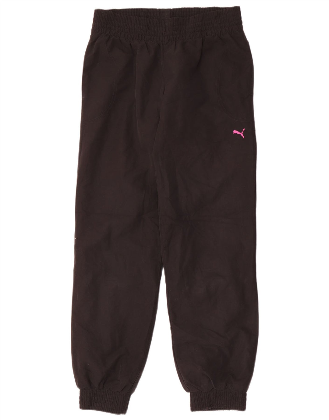 Женские спортивные брюки Puma Joggers UK 12, средний черный полиэстер