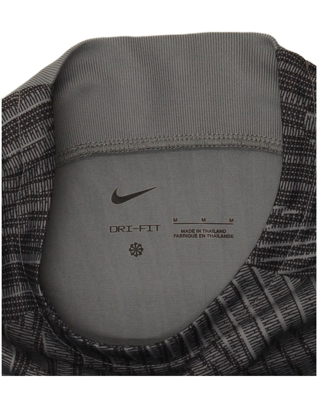 Мужская футболка Nike Dri Fit, средний серый камуфляж
