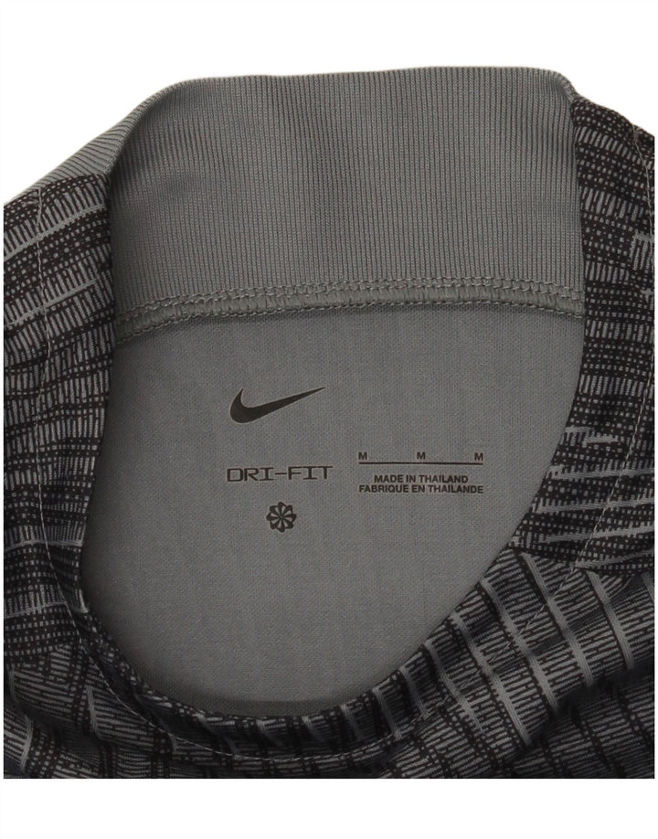 Мужская футболка Nike Dri Fit, средний серый камуфляж