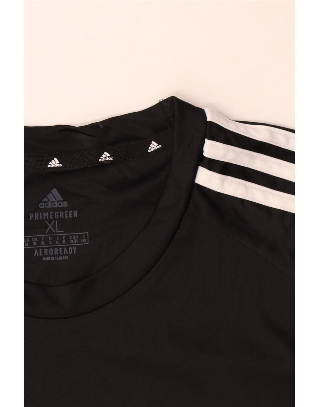 Мужская футболка Adidas Aeroready Top XL, черный полиэстер