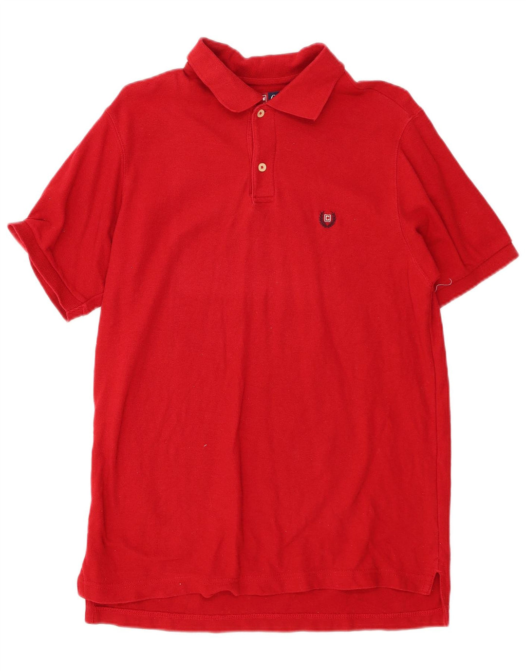 CHAPS Mens Polo Shirt Medium Red Cotton