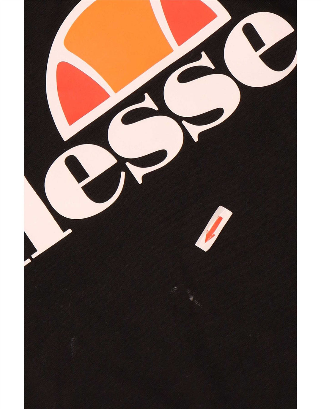 Ellesse Мужской свитшот с рисунком, маленький черный хлопковый джемпер