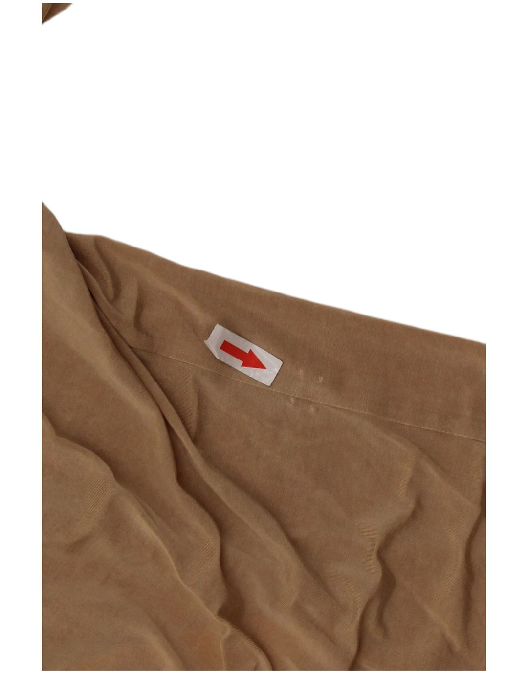 TRUSSARDI Женская блузка с рукавом 3/4 Топ UK 8 Маленький Бежевый