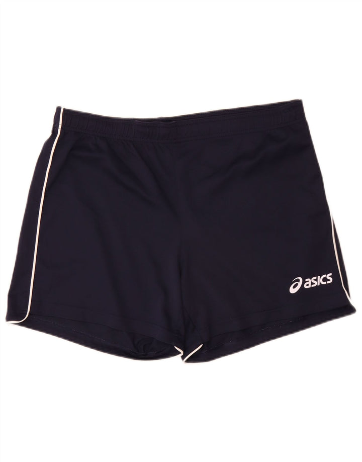Мужские спортивные шорты Asics, большие темно-синие, полиэстер