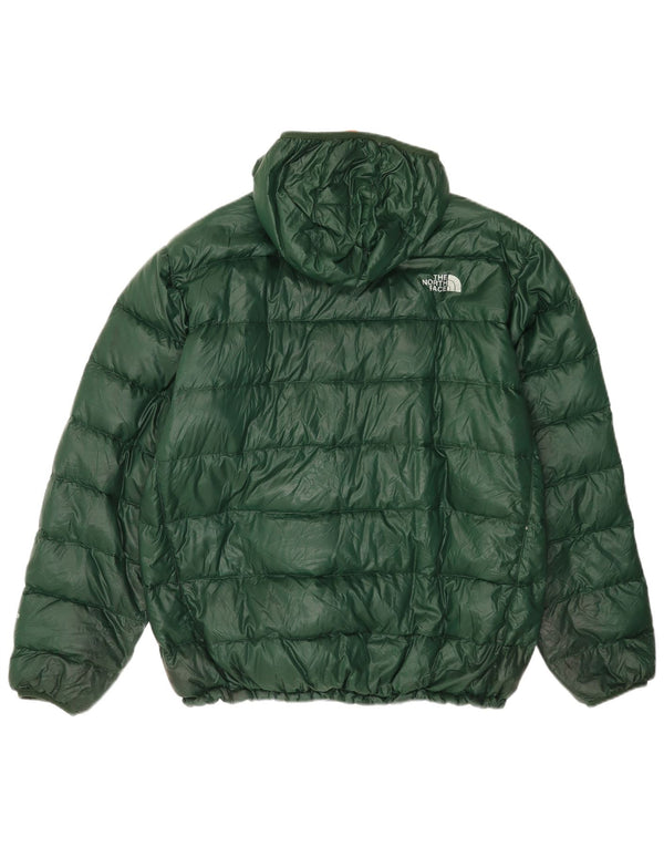 Мужская утепленная куртка с капюшоном The North Face UK 42 XL, зеленый нейлон