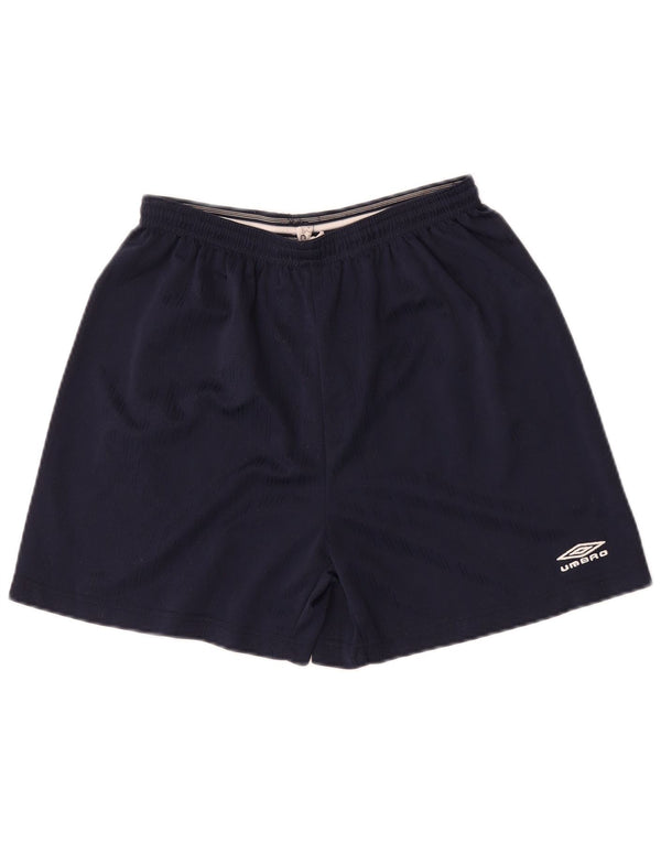 Мужские спортивные шорты Umbro, большие темно-синие, полиэстер