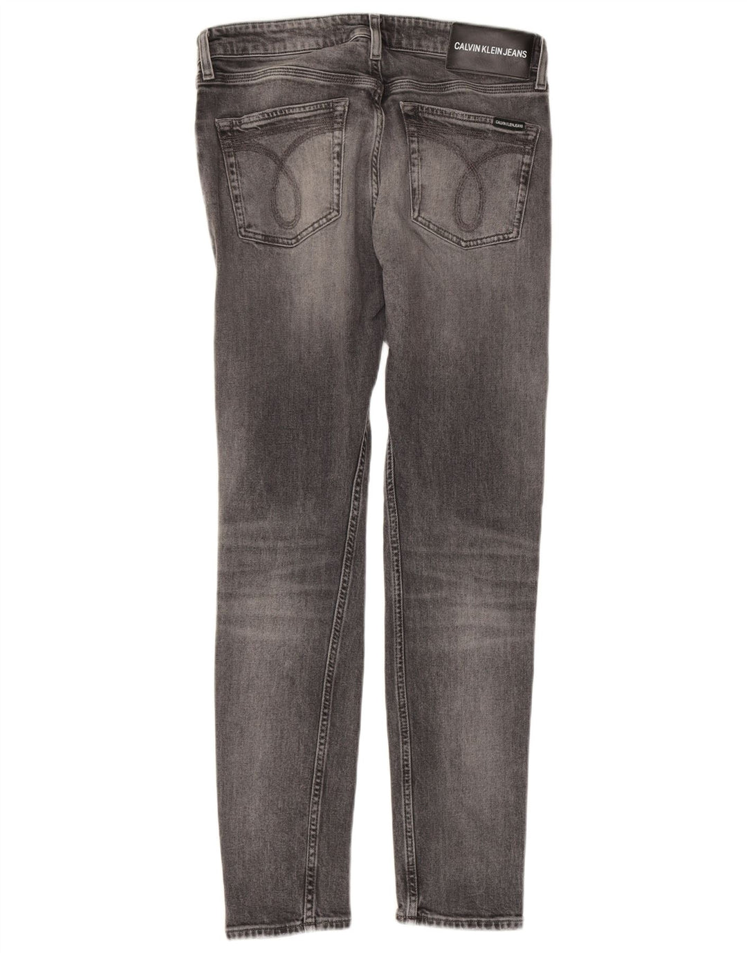 Женские джинсы скинни CALVIN KLEIN W31 L32 Серые, хлопок