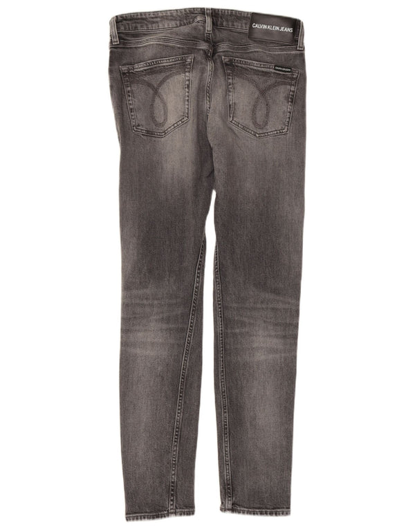 Женские джинсы скинни CALVIN KLEIN W31 L32 Серые, хлопок