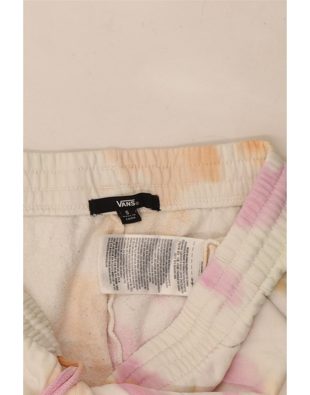 Женские спортивные брюки VANS Джоггеры UK 10 маленьких разноцветных тай-дай