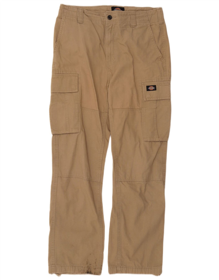 DICKIES Мужские прямые брюки карго W30 L30 Бежевые