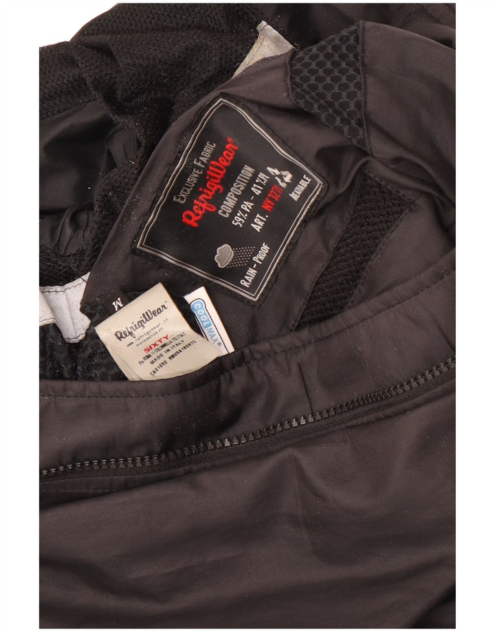 Мужская куртка-дождевик Refrigiwear UK 38, средний черный, полиамид