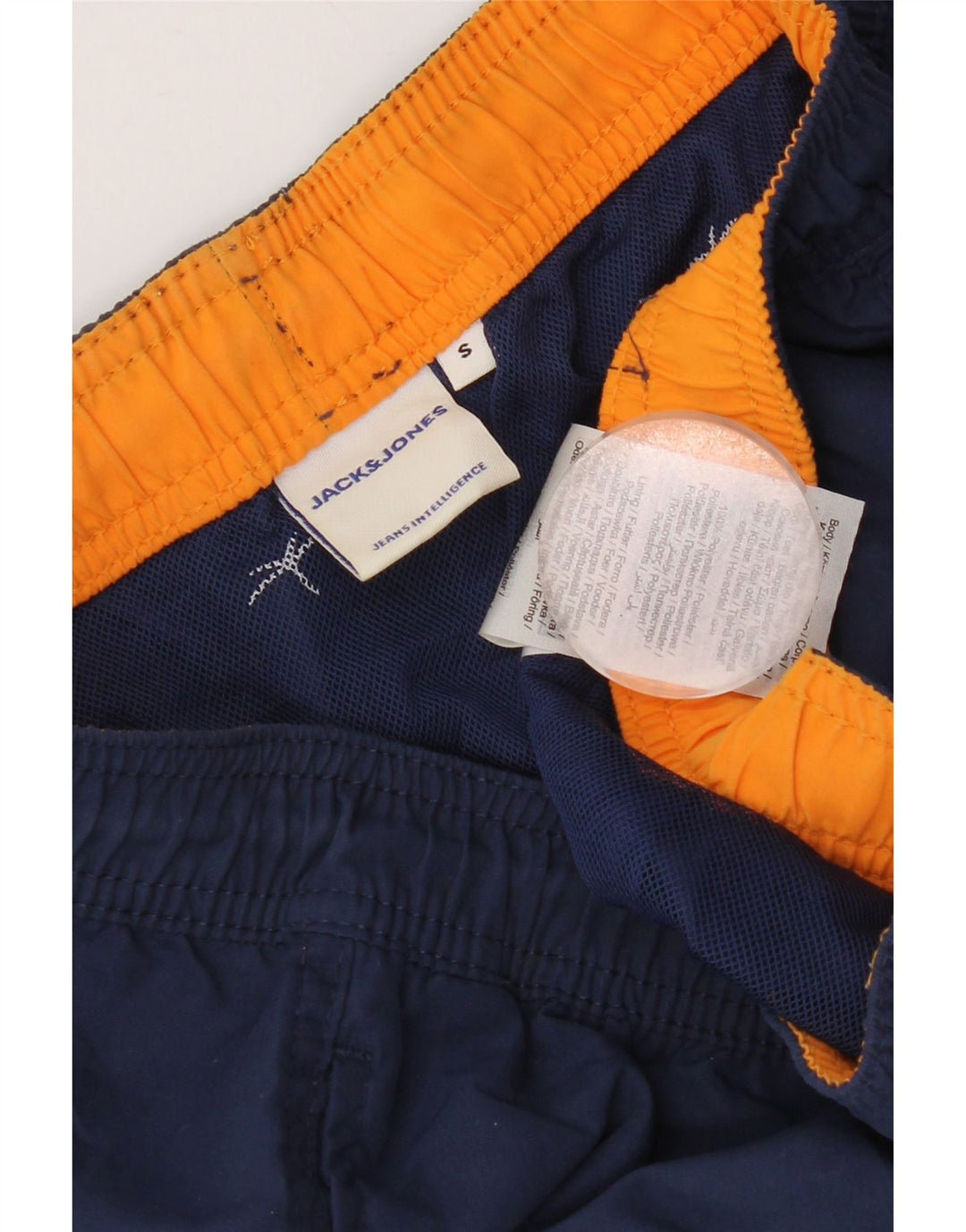 Мужские шорты для плавания Jack & Jones, маленькие, темно-синие, полиэстер