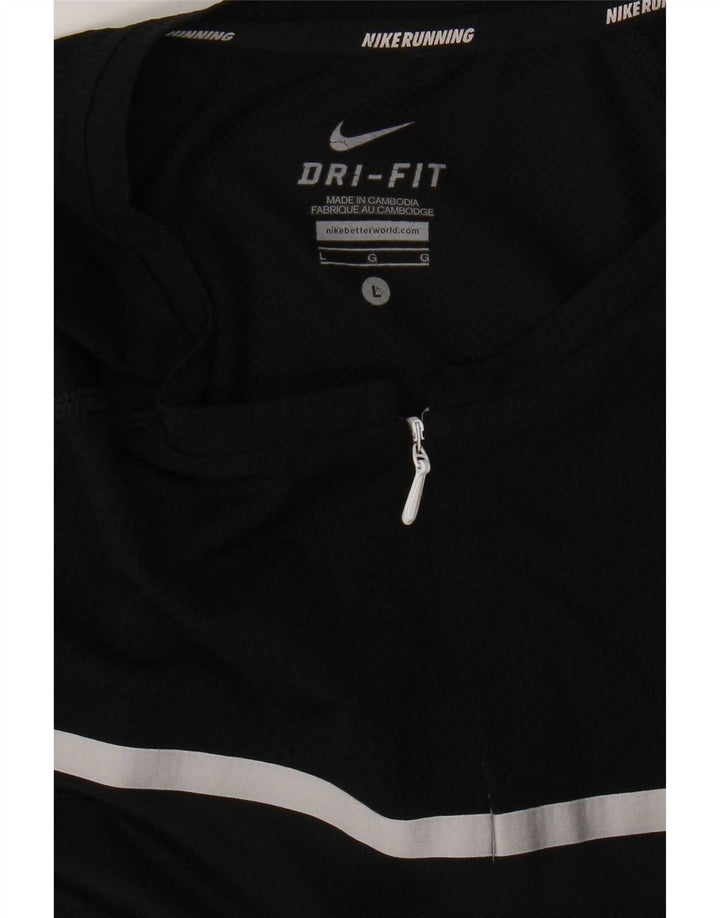 Женский жилет Nike Dri Fit UK 16, большой черный