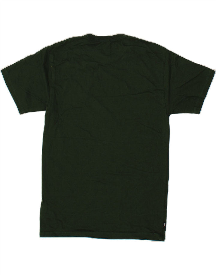 VANS Mens Classic Fit T-Shirt Top Small Khaki Cotton Vintage Vans and Second-Hand Vans from Messina Hembry 