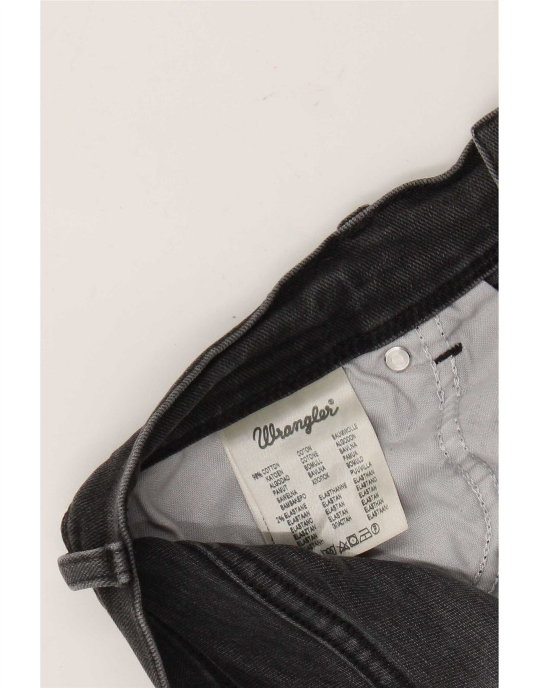 Мужские прямые джинсы Wrangler Texas W33 L32, серый хлопок
