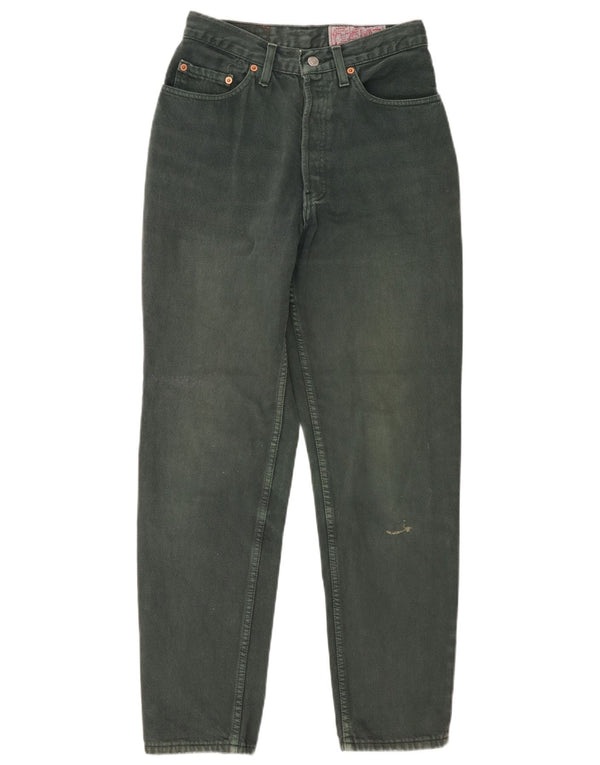 Мужские зауженные джинсы Levi's 901 W30 L28, зеленый хлопок