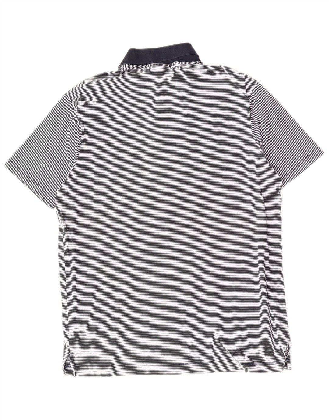 Мужская рубашка-поло PAUL & SHARK, большая темно-синяя полоска, хлопок