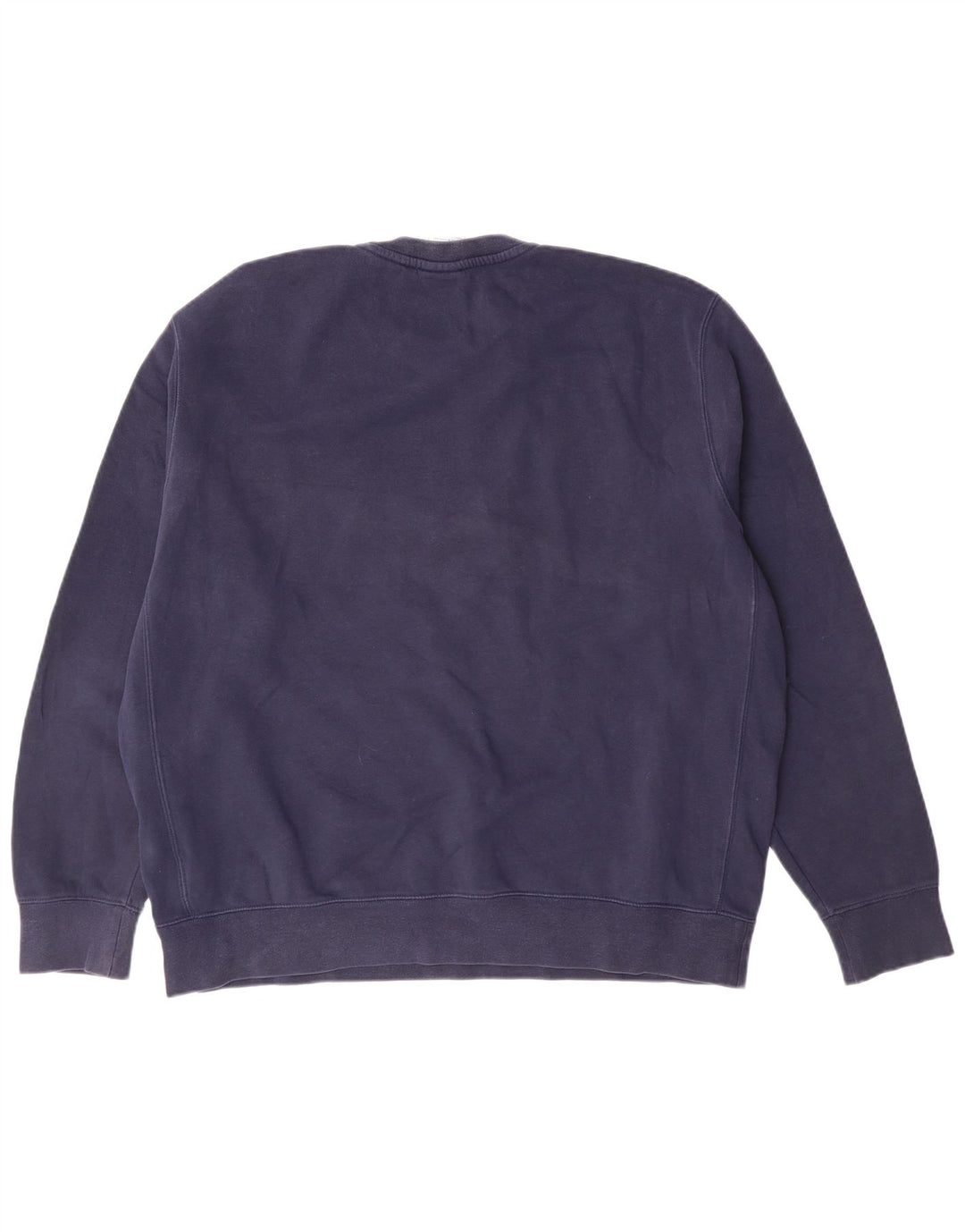 Мужской свитшот Nike, большой темно-синий хлопковый джемпер