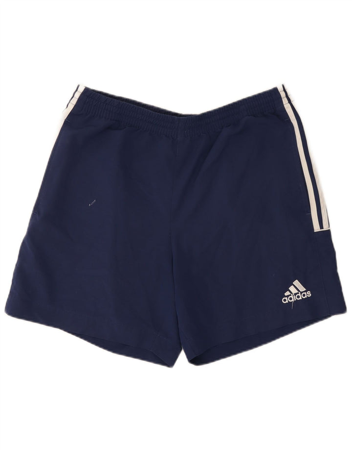 Мужские спортивные шорты Adidas, большие темно-синие, полиэстер